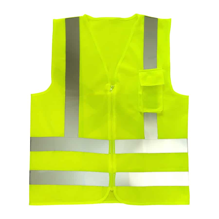 Colete Volk Refletivo 1 Bolso Amarelo