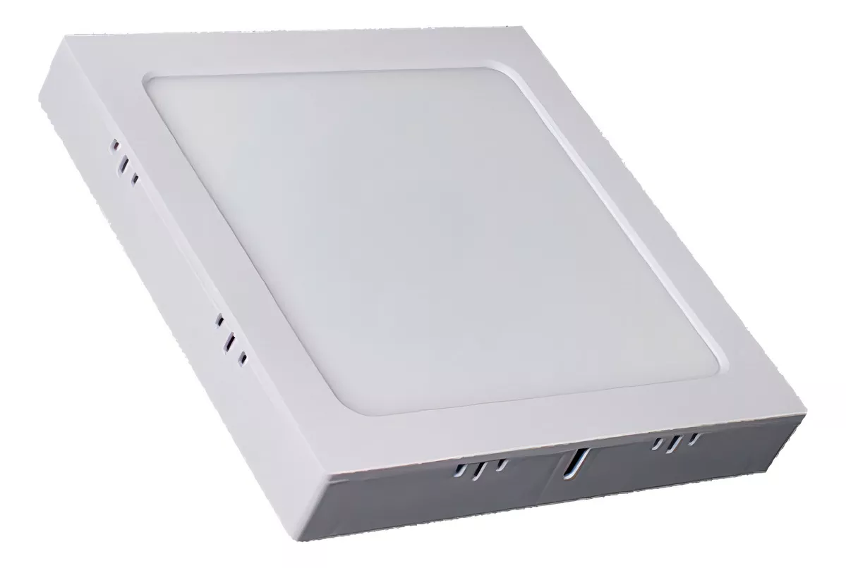 Painel Plafon Led 18w 4000k Sobrepor Branco Bivolt Ultraluz