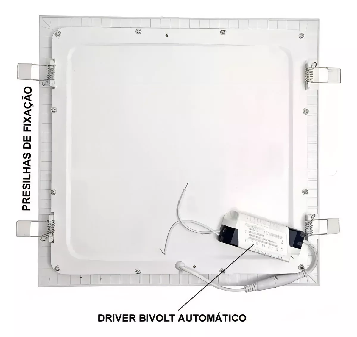 Painel Plafon Led 18w 4000k Embutir Neutro Bivolt Ultraluz - Image 2