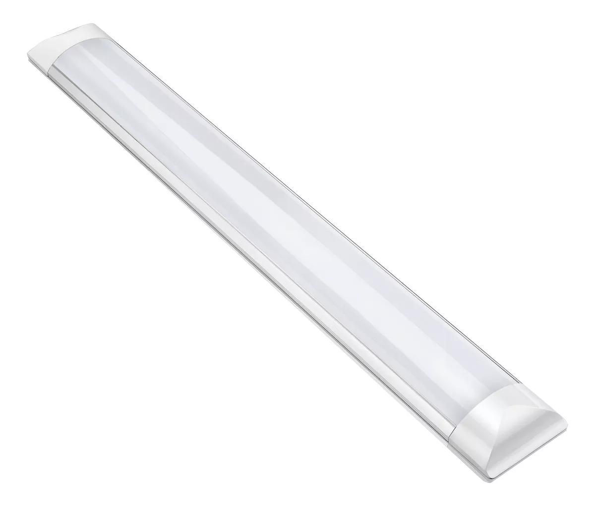 Luminária Slim Led Batten 36w 120cm 6500k Branco frio Bivolt